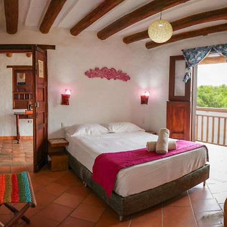 Hotel Casa El Mandarino By Mh Barichara Dış mekan fotoğraf