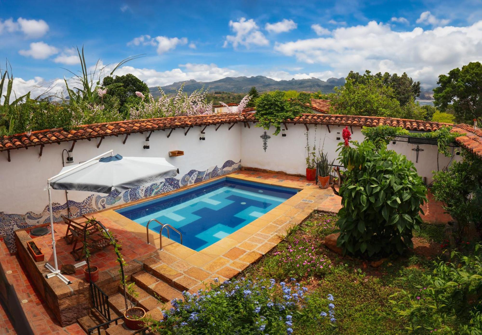 Hotel Casa El Mandarino By Mh Barichara Dış mekan fotoğraf
