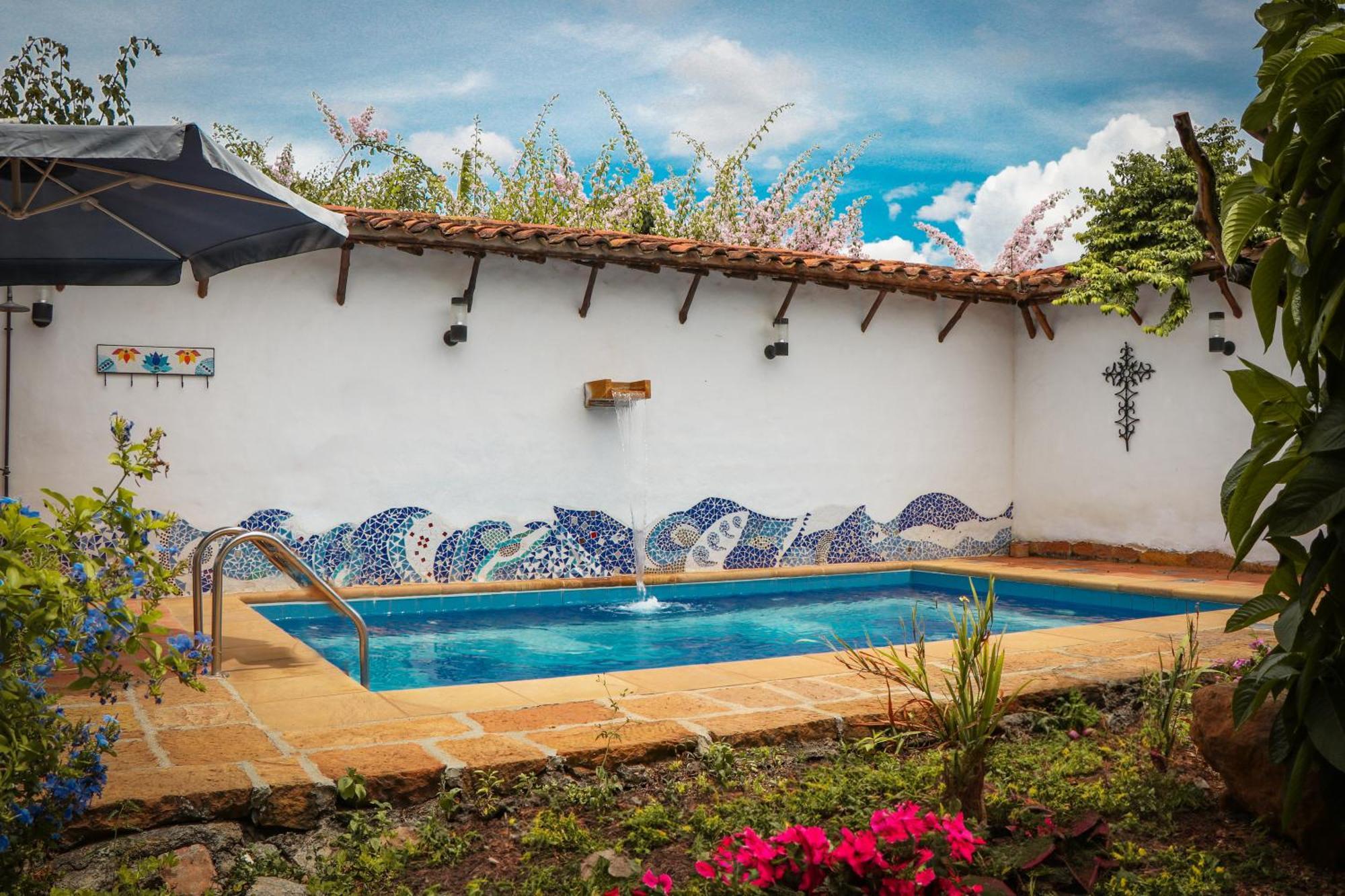 Hotel Casa El Mandarino By Mh Barichara Dış mekan fotoğraf